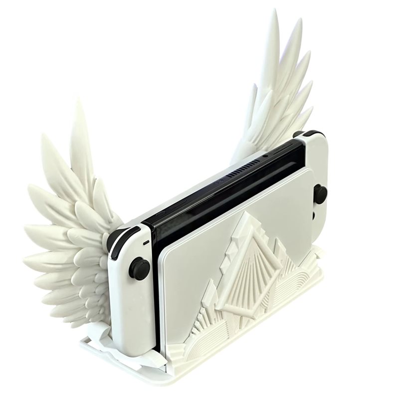 Gaming Console Table - Detachable Wing Base Stand Accessory For
