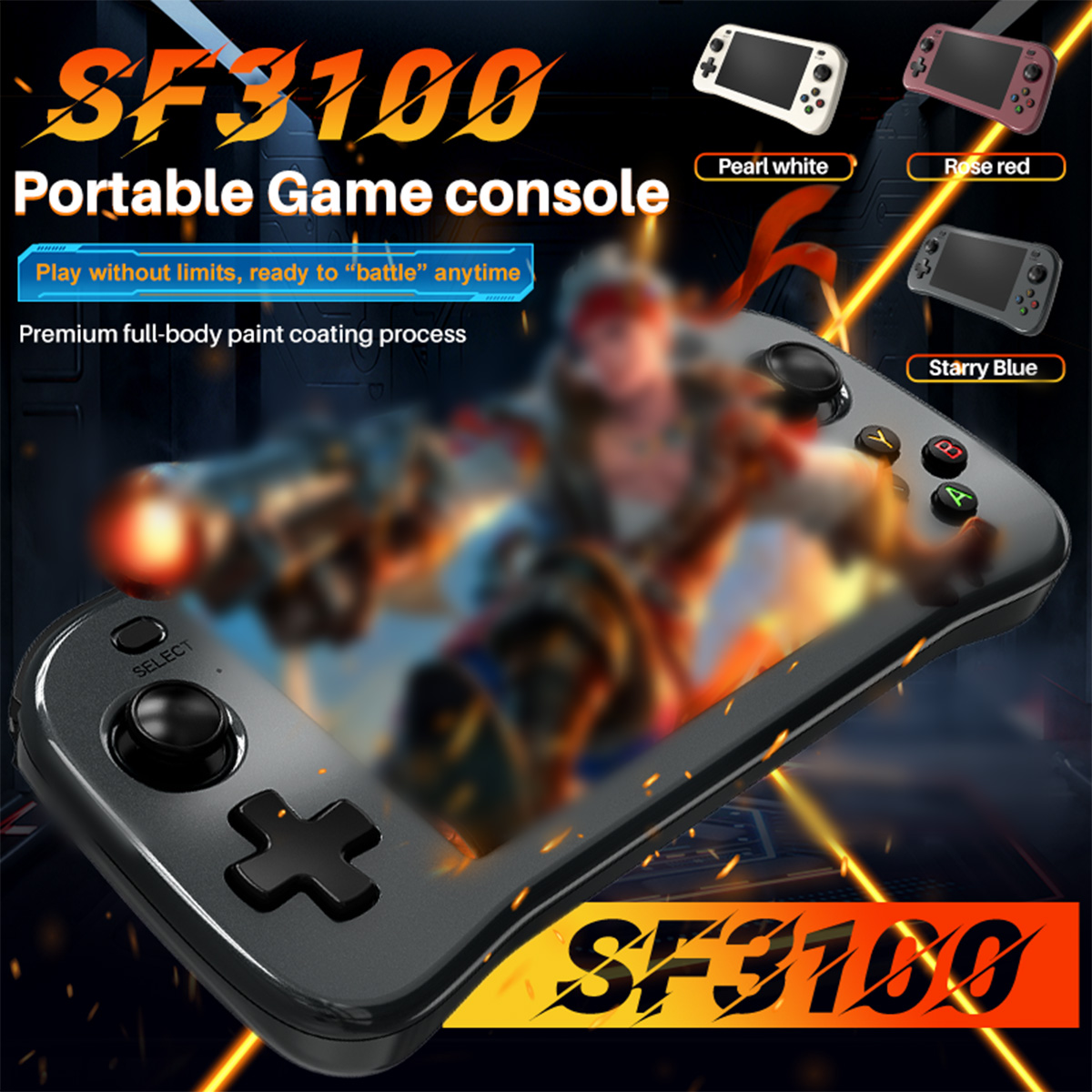Gaming Console Deals - SF3100 Portable Handheld Game Player IPS