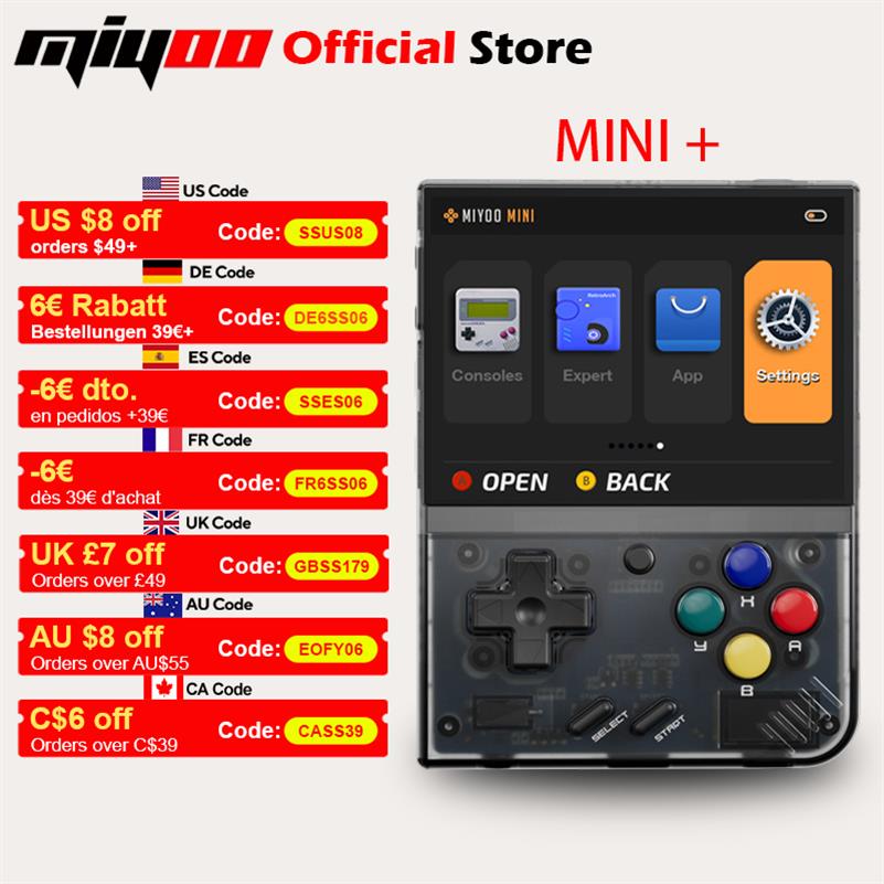 Gaming Console Deals - MIYOO Mini Plus Portable Retro Handheld