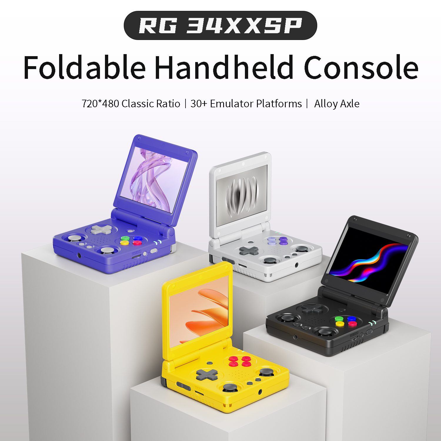 Anbernic RG34XXSP RG35XXSP Fli - Gaming Console Deals ulasan dan harga