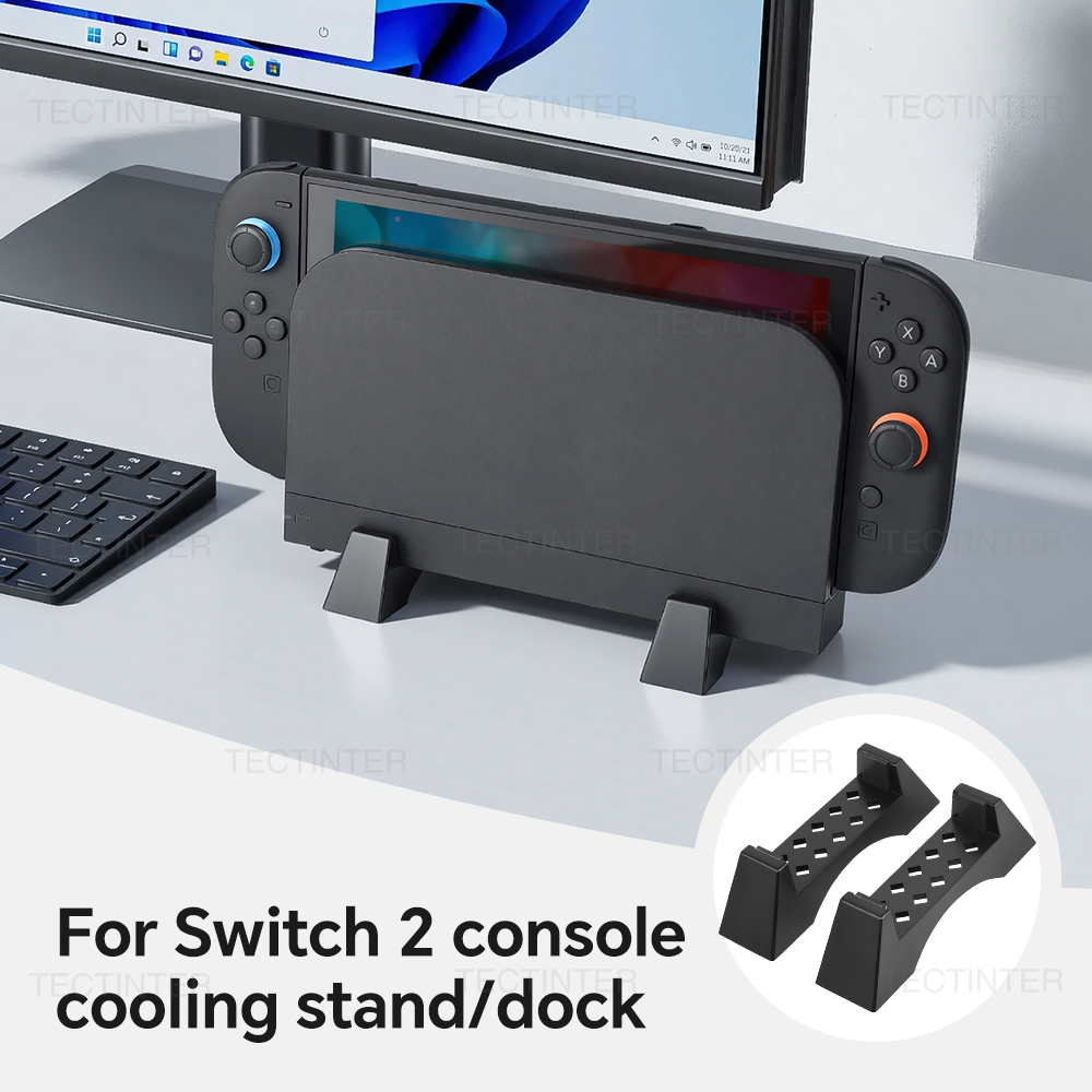 2PCS Cooling Holder Bracket Fo - Gaming Console Table ulasan dan harga