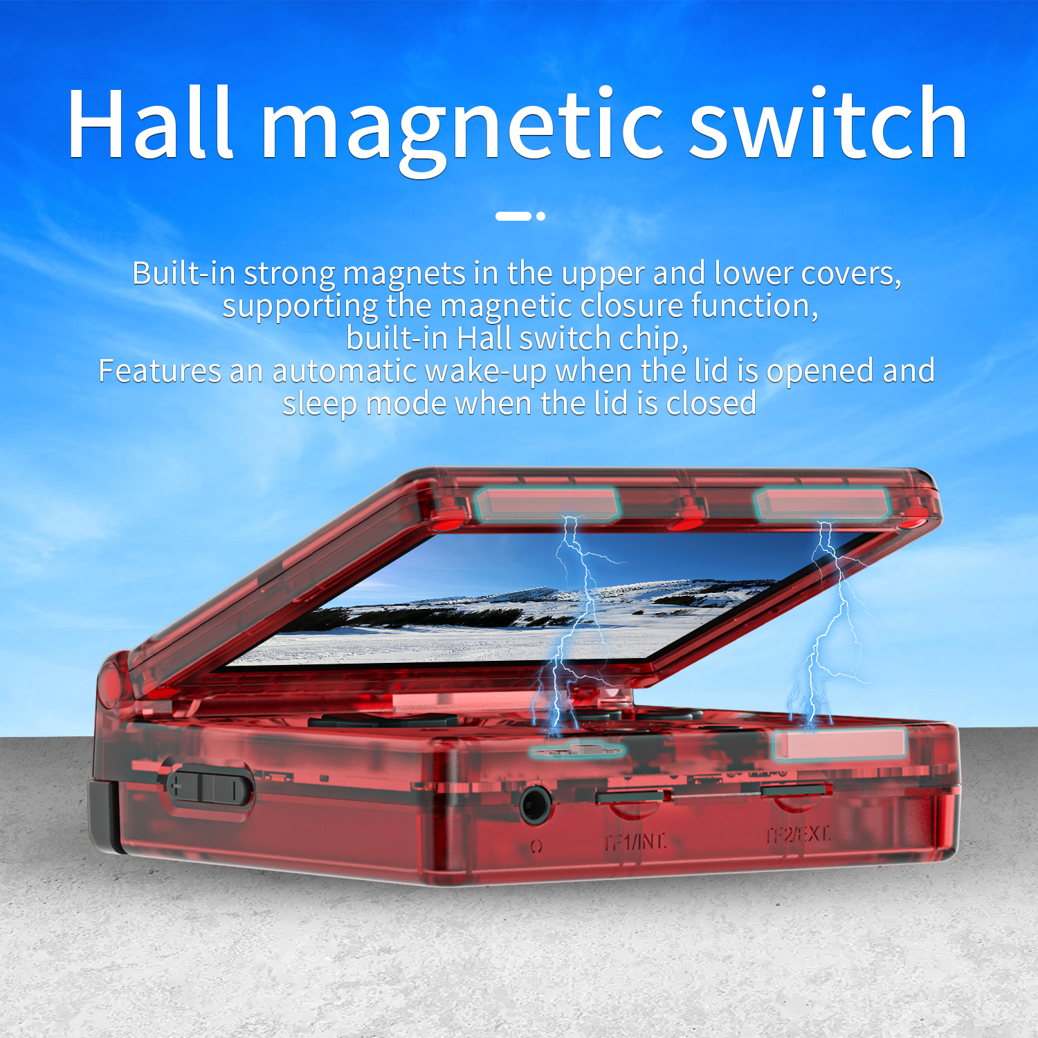 ANBERNIC NEW RG35XXSP Flip Han - Gaming Console Deals ulasan dan harga