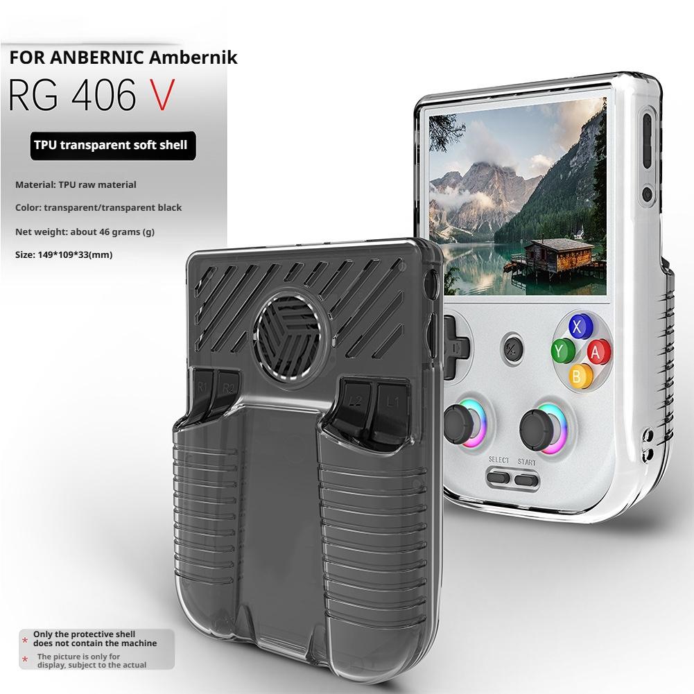 Anti-Scratch Transparent TPU P - Gaming Console Anbernic ulasan dan harga
