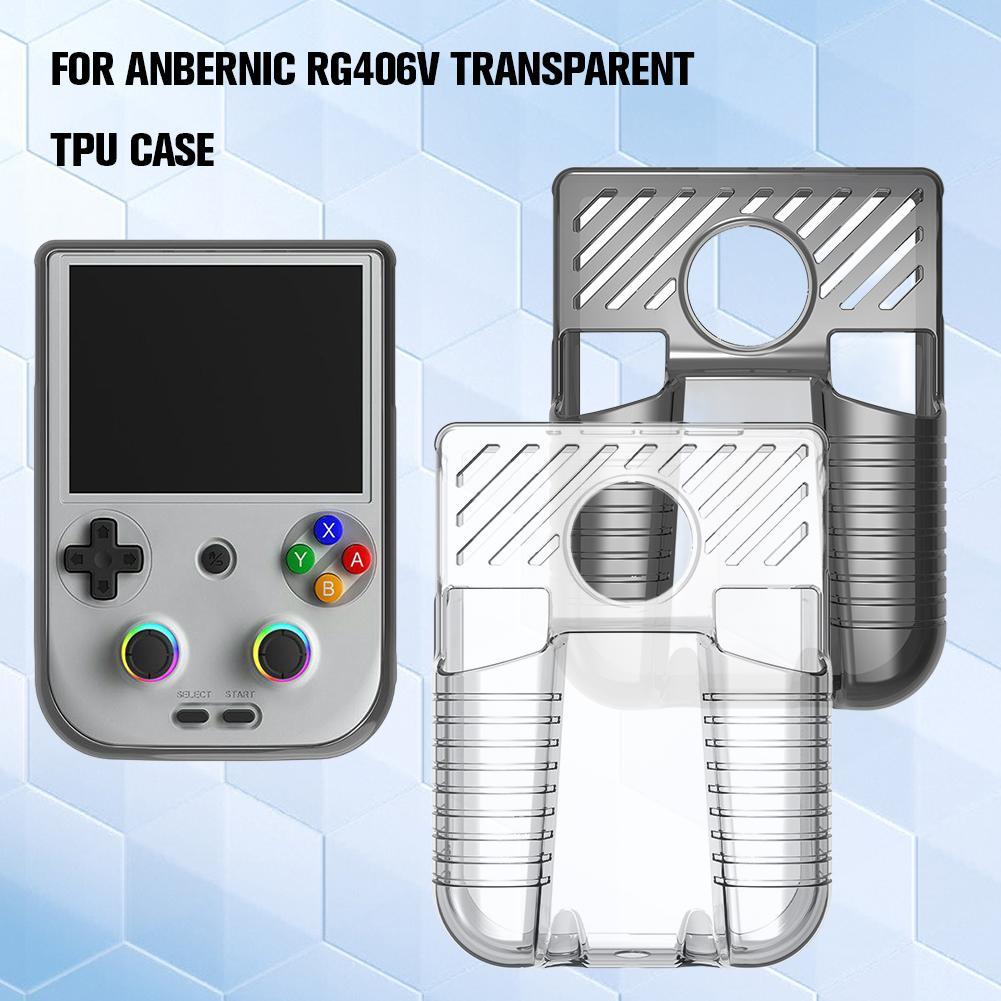 1PC Transparent TPU Protective - Gaming Console Anbernic ulasan dan harga