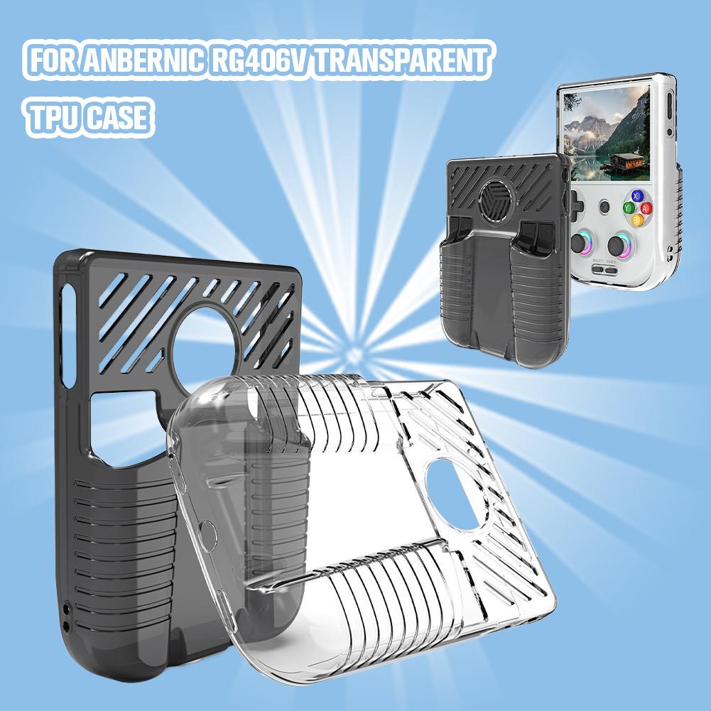 1PC Transparent TPU Protective - Gaming Console Anbernic ulasan dan harga