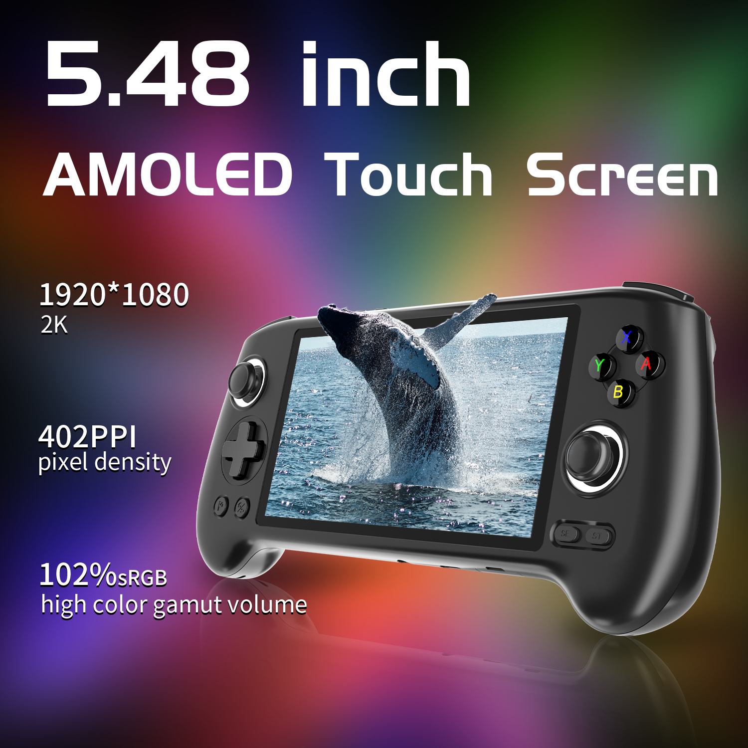 Anbernic RG556 Handheld Game C - Gaming Console Anbernic ulasan dan harga