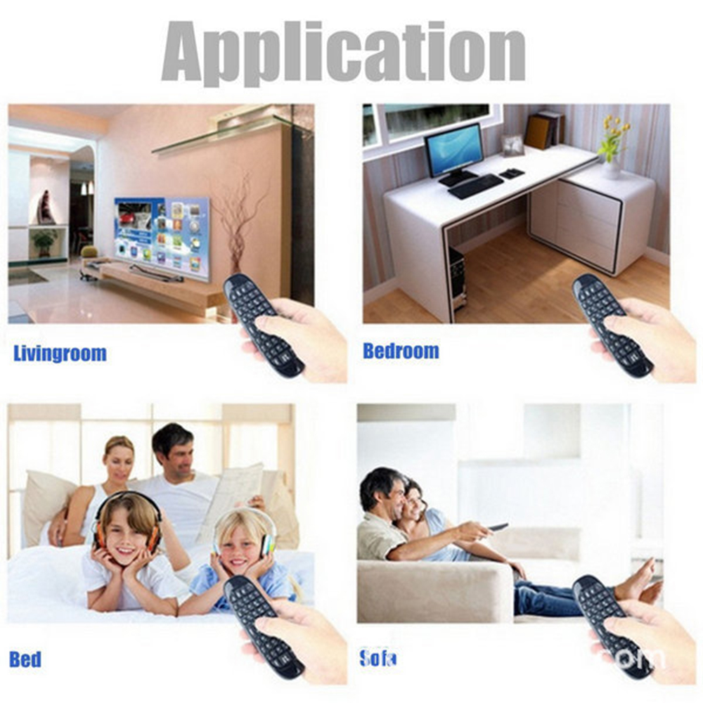 Fly Air Mouse Gyro Sensor Engl - Gaming Console For Smart Tv ulasan dan harga
