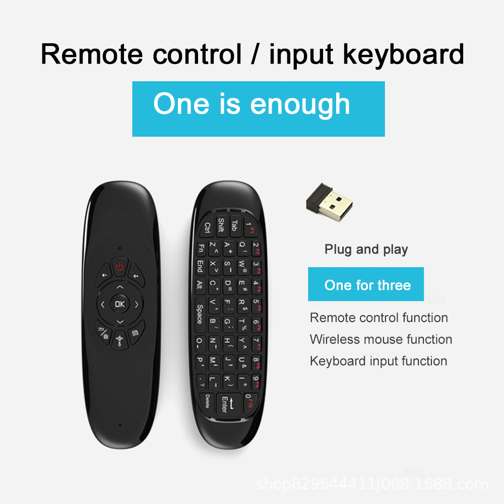 Fly Air Mouse Gyro Sensor Engl - Gaming Console For Smart Tv ulasan dan harga