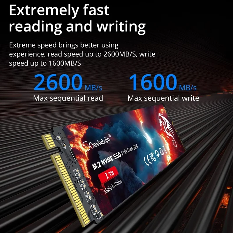 SomnAmbulist SSD M2 NVME 128GB - Gaming Console Table ulasan dan harga
