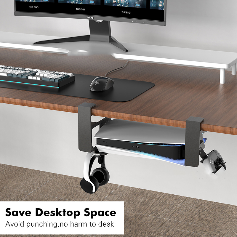 Under Table Hanging Holder For - Gaming Console Table ulasan dan harga