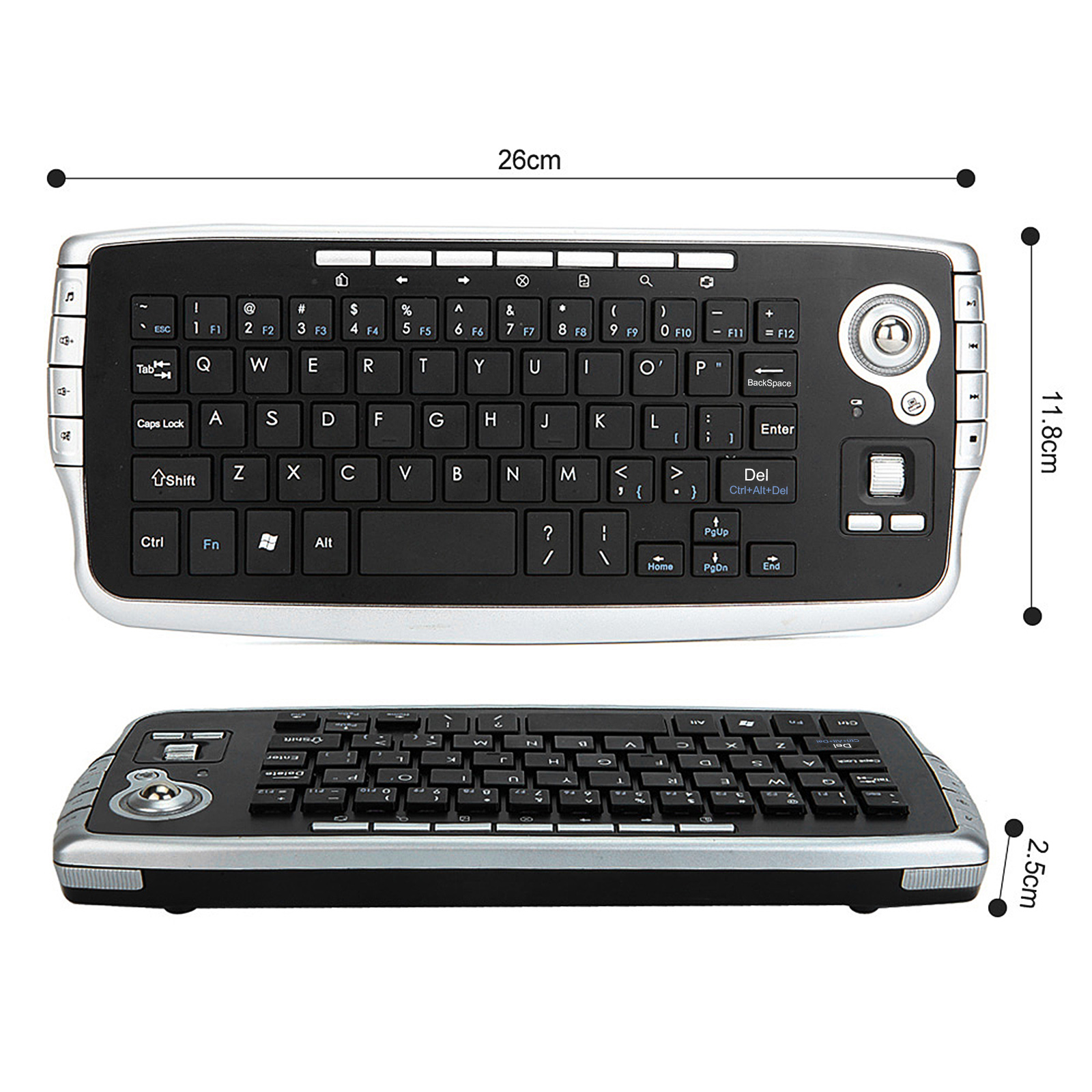E30 2.4GHz Wireless Keyboard w - Gaming Console For Smart Tv ulasan dan harga