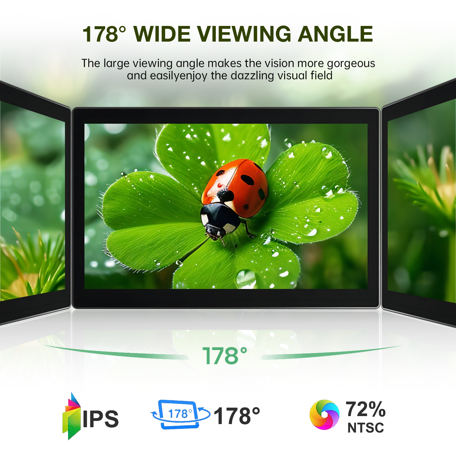 6 Inch Portable Monitor HD 108 - Gaming Console Types ulasan dan harga