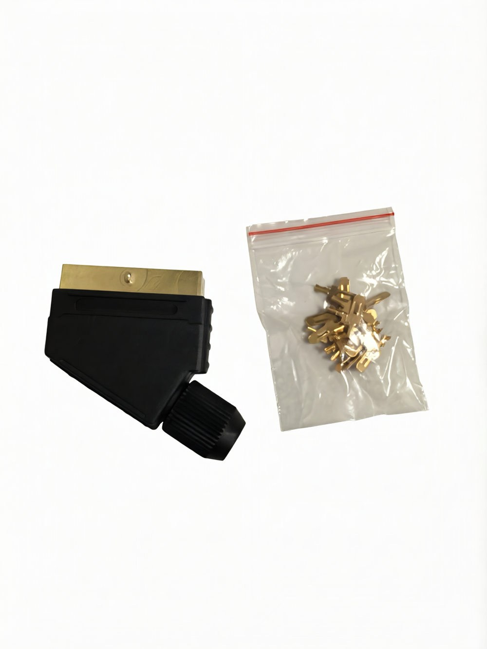 2 Sets 21 Pin Gold-Plated SCAR - Gaming Console Types ulasan dan harga