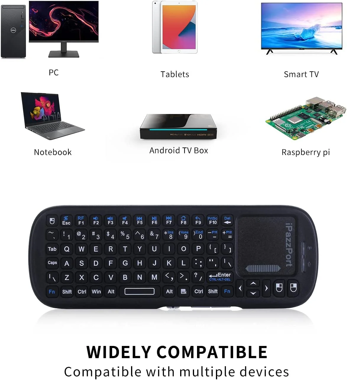 iPazzPort 2.4G Mini Wireless K - Gaming Console For Smart Tv ulasan dan harga