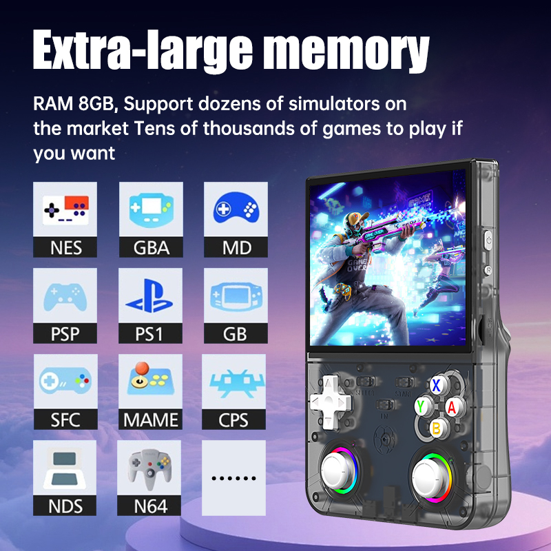 R36 Ultra X Retro Handheld Vid - Gaming Console Deals ulasan dan harga