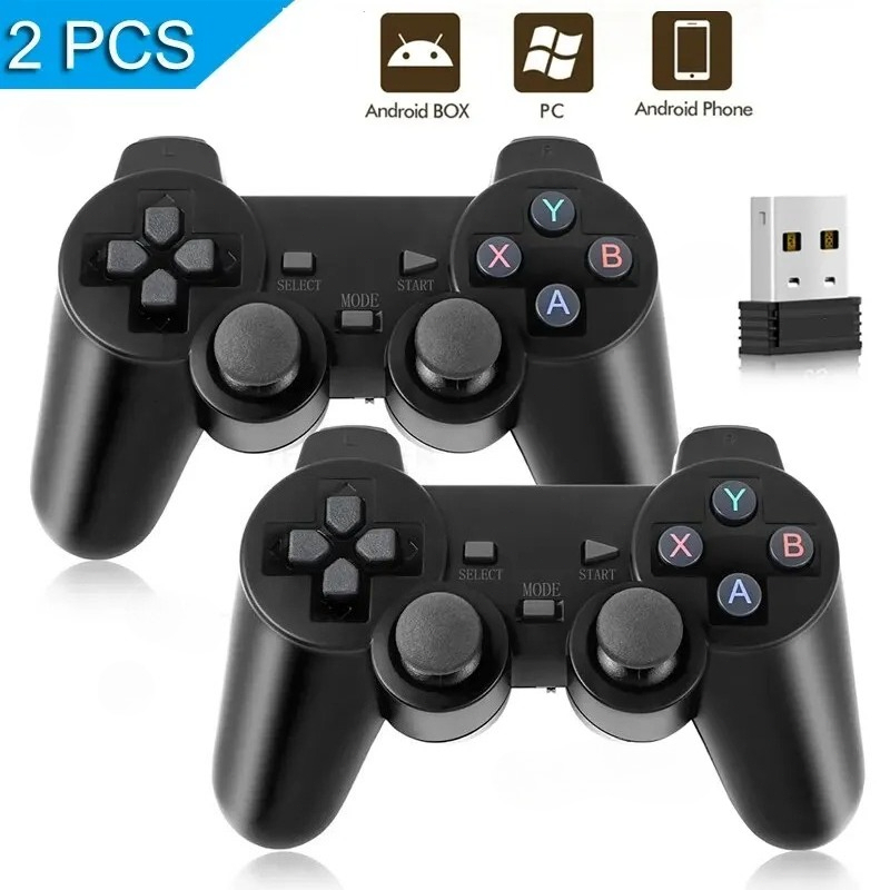 1PC/2PCS 2.4G USB Wireless Gam - Gaming Console For Smart Tv ulasan dan harga