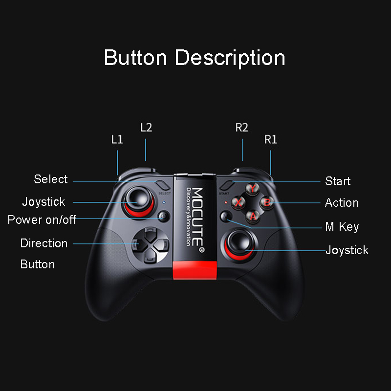 Wireless Gamepad For Cell Phon - Gaming Console For Smart Tv ulasan dan harga