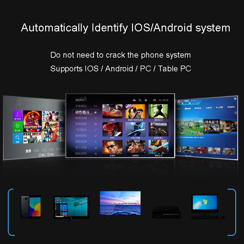 Wireless Gamepad For Cell Phon - Gaming Console For Smart Tv ulasan dan harga