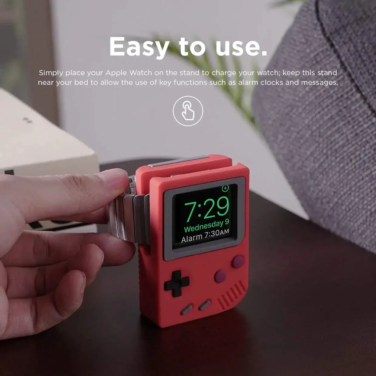 Silicone Holder For iWatch Cha - Gaming Console Table ulasan dan harga