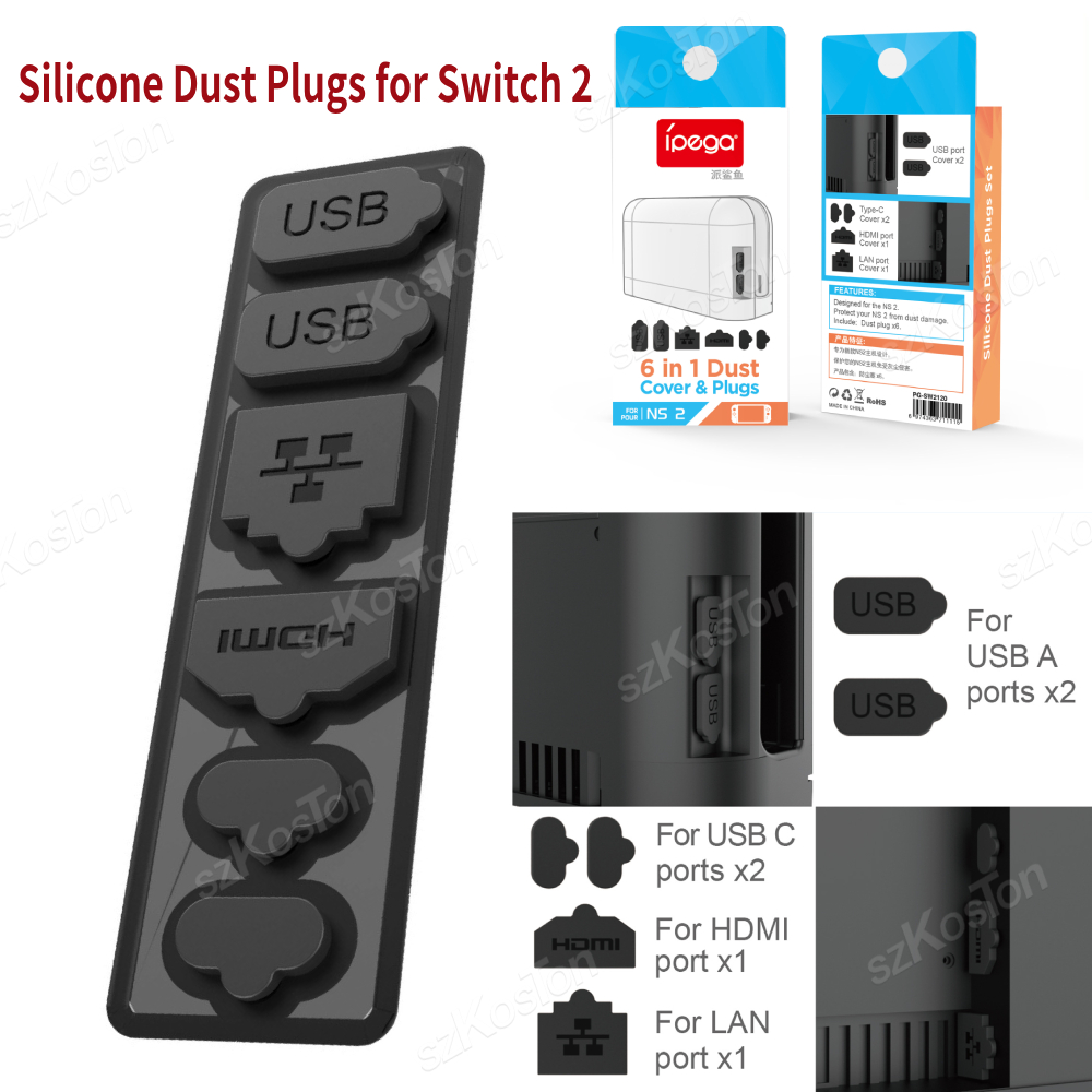 Silicone Dust Plugs Set for Sw - Gaming Console Types ulasan dan harga