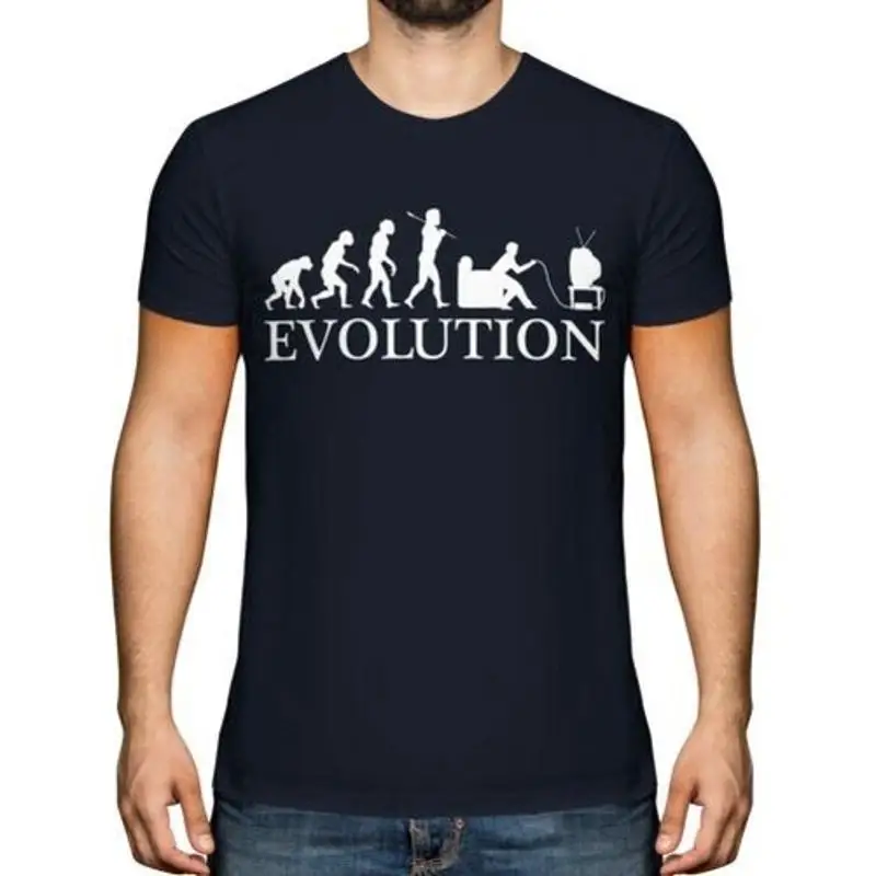 Gamer Evolution Of Man Men's T - Evolution Gaming Console ulasan dan harga