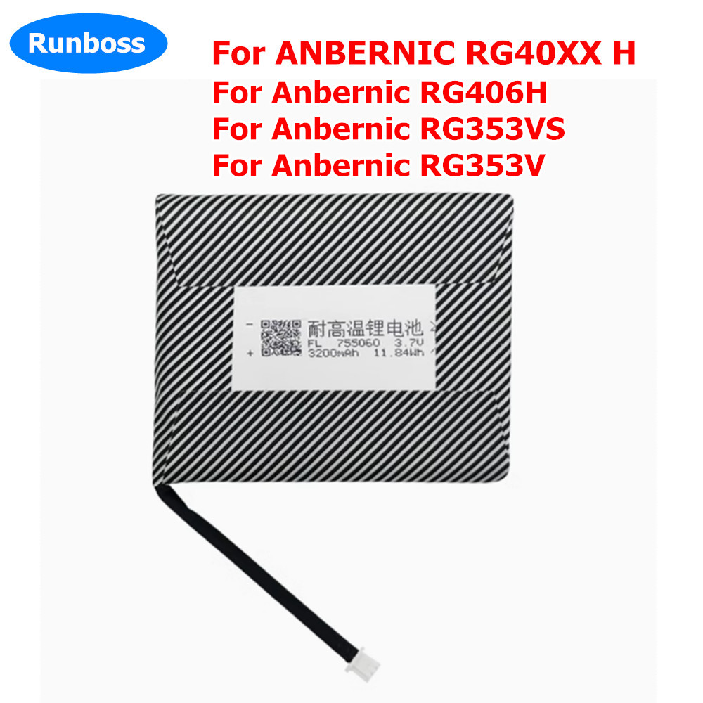 New 3.7V 3200mAh 755060 Li-Plo - Gaming Console Anbernic ulasan dan harga