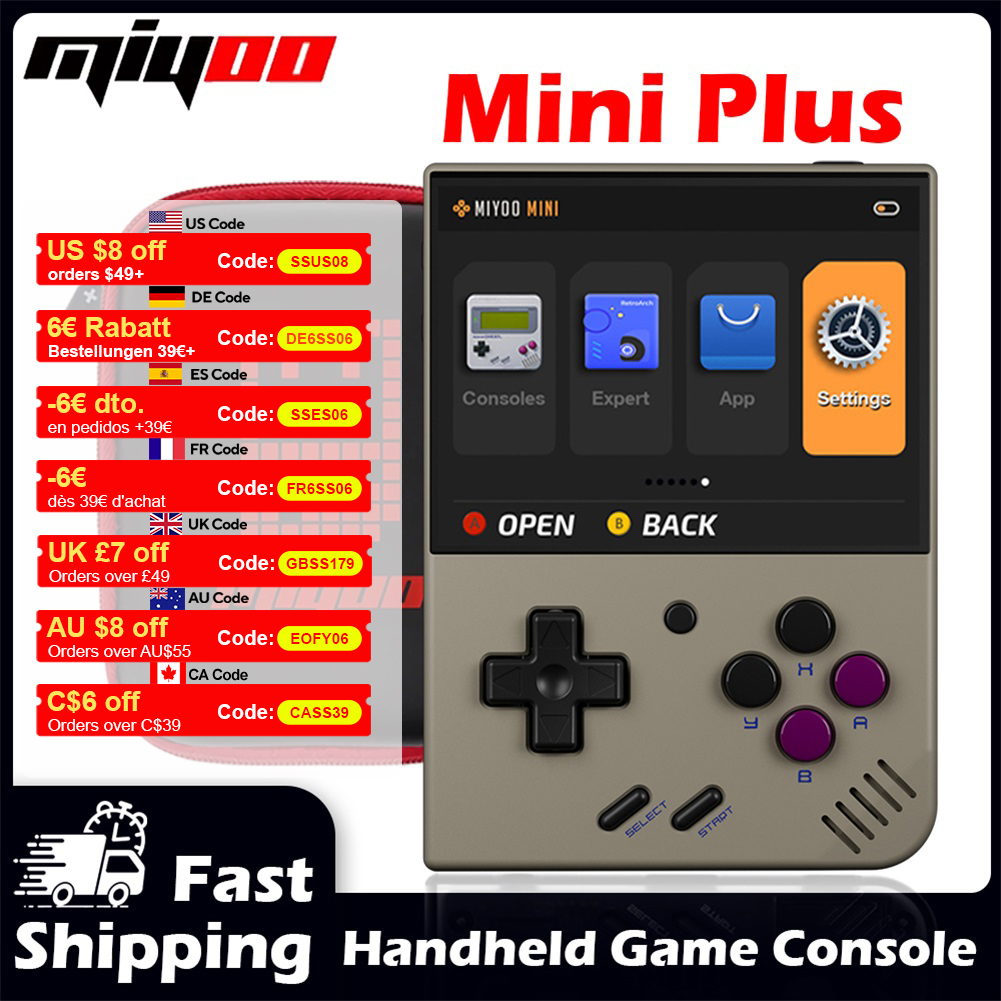 MIYOO Mini Plus Handheld Game  - Gaming Console Deals ulasan dan harga