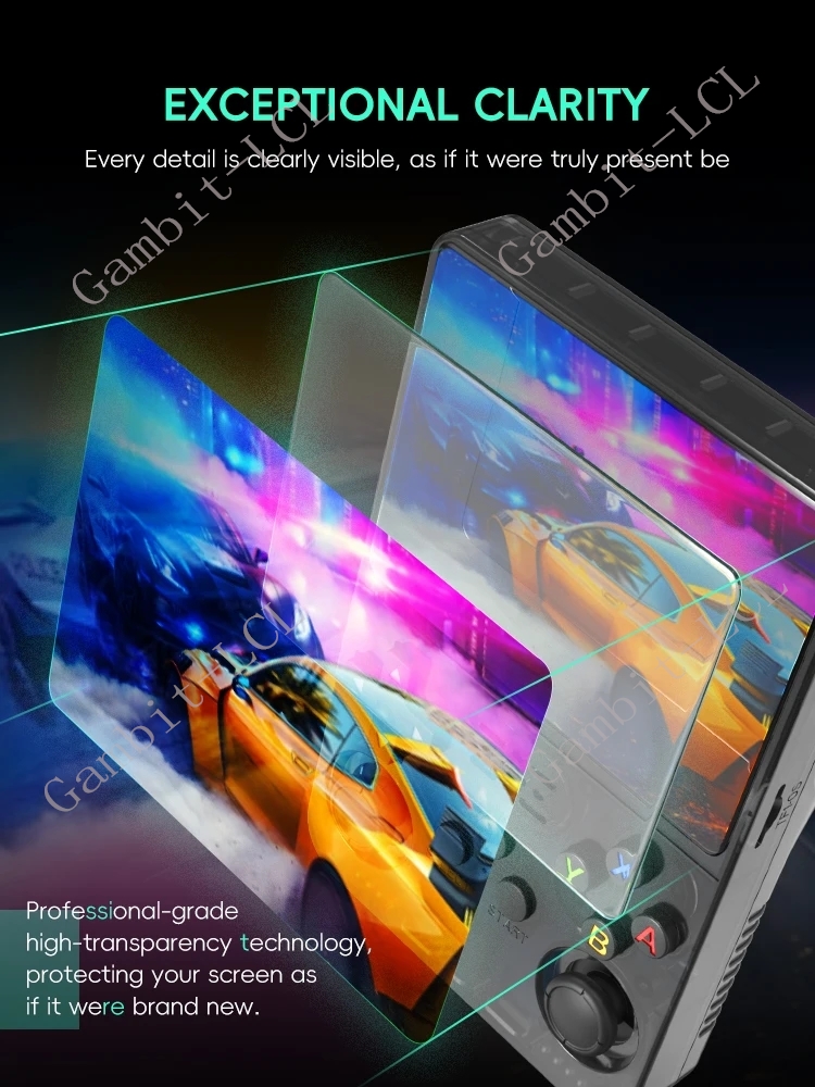 2-4PCS 9H HD Tempered Glass Fo - Gaming Console Anbernic ulasan dan harga