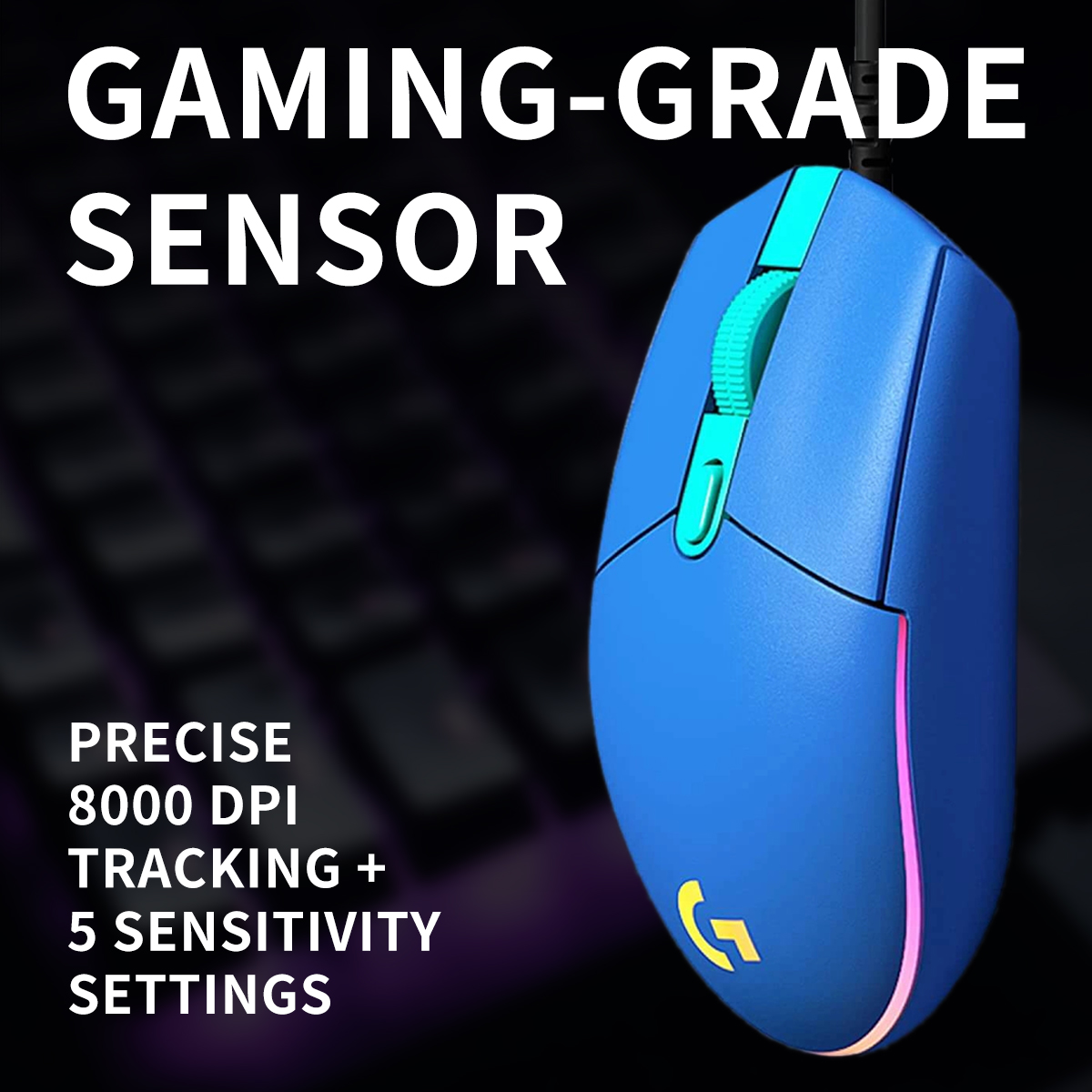 Multi-scenario G203/G102 wired - Gaming Console Logitech ulasan dan harga